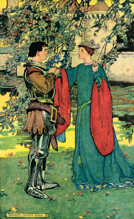 Clip art medieval couple
