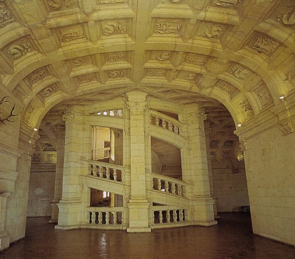 Chambord_escalier